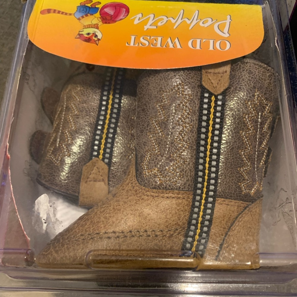 Old West infant boots
